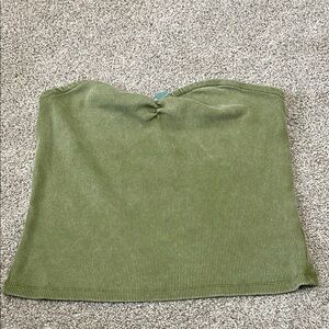 EARTHBOUND Green Crop Top